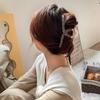 Korean Girls Jelly Acrylic Hair Claw Geometric Crab Hair Clips for Women Large Size Hairpin Shark Clips Summer Hair Accessories