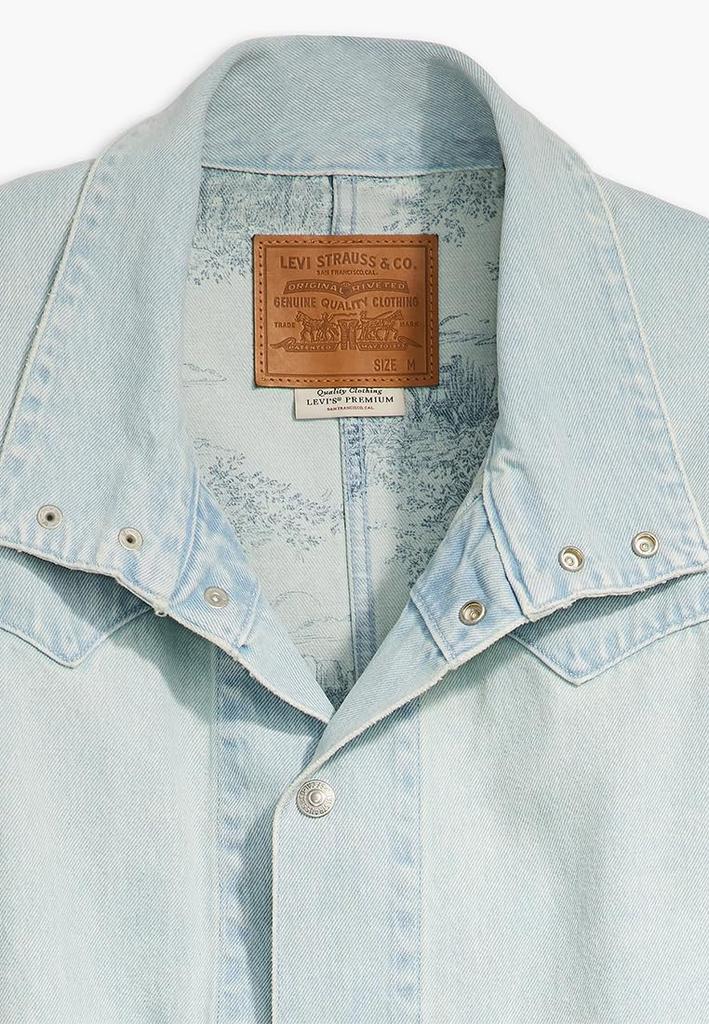 Levi's Denim Coat Western Style Denim Coat Men's A7136-0000 US M