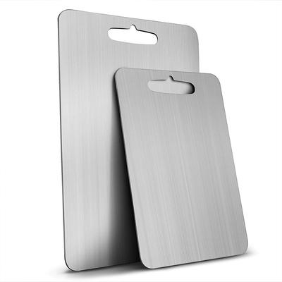Double-Sided Use Chopping Board Gadgets Kitchen Stainless Steel Tools