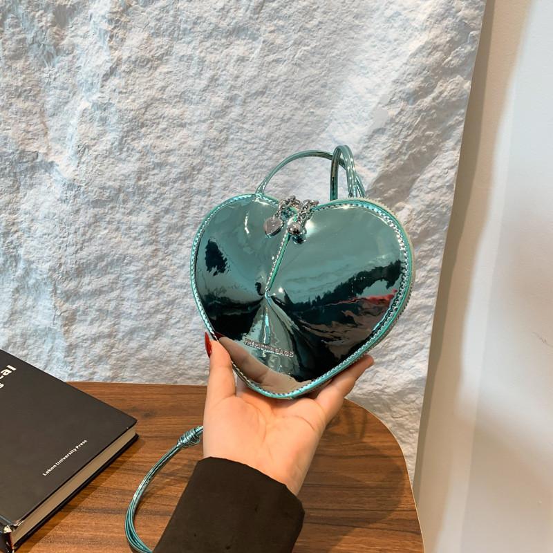 Adorable Heart-shaped Mini Bag 2024 Summer New Parent-child Shoulder Bag