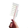 Wide Detangling Handle Comb, Professional Styling Tool, For Wavy Hair, Women Camellia Pink