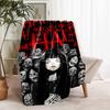 1pc Blanket Thriller Manga Junji Ito Tomie0 Print Design, Lightweight Blanket for Sofa, Bed- Soft &Warm, Gift for All Seasons like Christmas, Hallowee