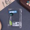 1Pc 3Inch Transparent Candy Bag Kpop Card Sleeves With Zipper Pvc Photocard Holder Props Badge Card Films Game Cards Protector