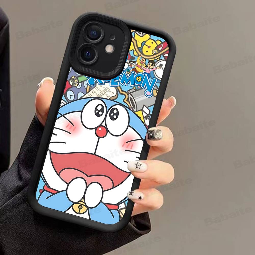 

Cartoon D-Doraemons Phone Case For IPhone 17 16 E 15 14 13 12 11 Pro Max Plus Back Cover iPhone 12pro max