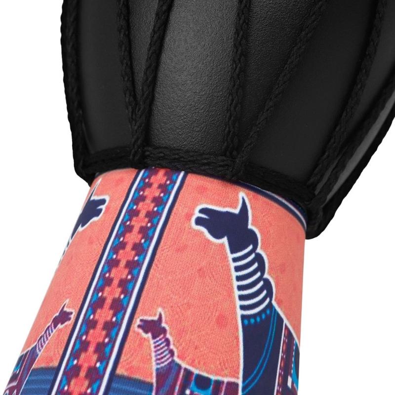 4Inch African Hand Drum Musical Instrument Children Drum Musical Toy Unique Pattern Small Drum Percussions Toy