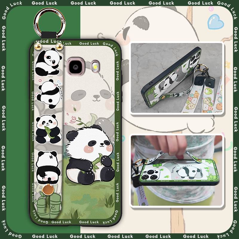 Cartoon Phone Holder Phone Case For Samsung Galaxy J510/J5 2016/J5108 Anti-knock Waterproof Shockproof Anti-dust Cute