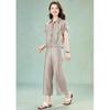 Meilannie Tencel Linen Blend Two-Piece Casual Set