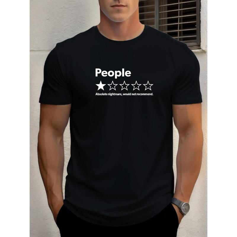 

Мужская Абсолютный Кошмар, Не Рекомендую Узор Летняя Повседневная Футболка с Круглым Вырезом и Коротким Рукавом M