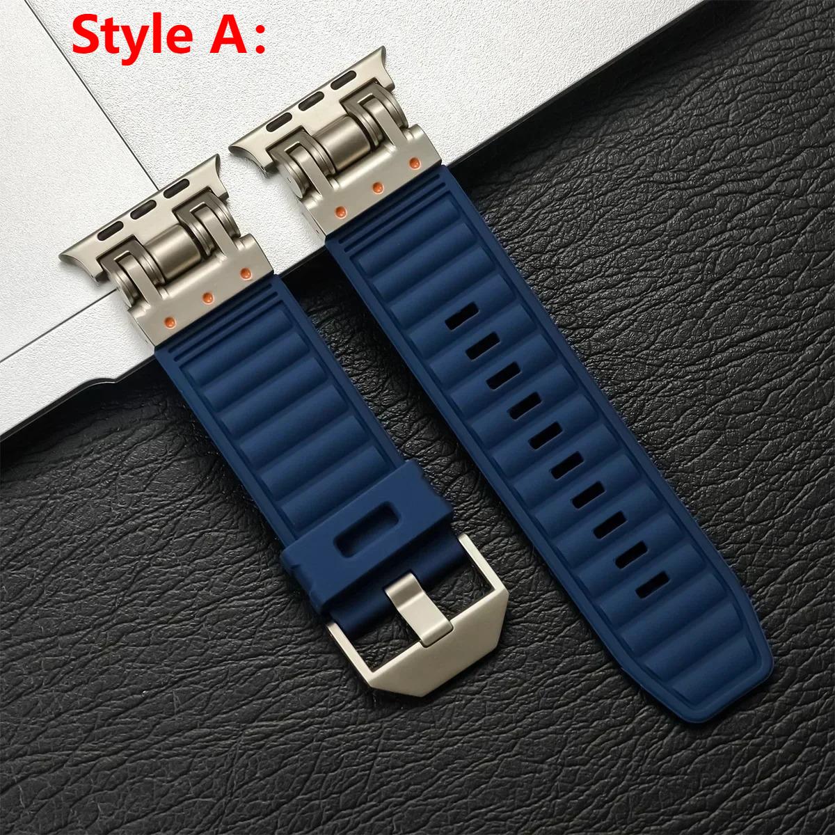 

Силиконовый ремешок для Apple Ultra 3 2 1 49MM Спортивный ремешок для Iwatch Series 11 10 9 8 SE 3 46мм 45ММ 41ММ 44ММ 42ММ Дышащий ремешок Series 10 11 46mm