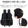 Bag Large Mom Luggage Baby Shower Gift [Harujio] Mother's Backpack, Lightweight, Capacity, Mother's Bag, Bag, Mother's Backpack, Bag, Black, Stylish,