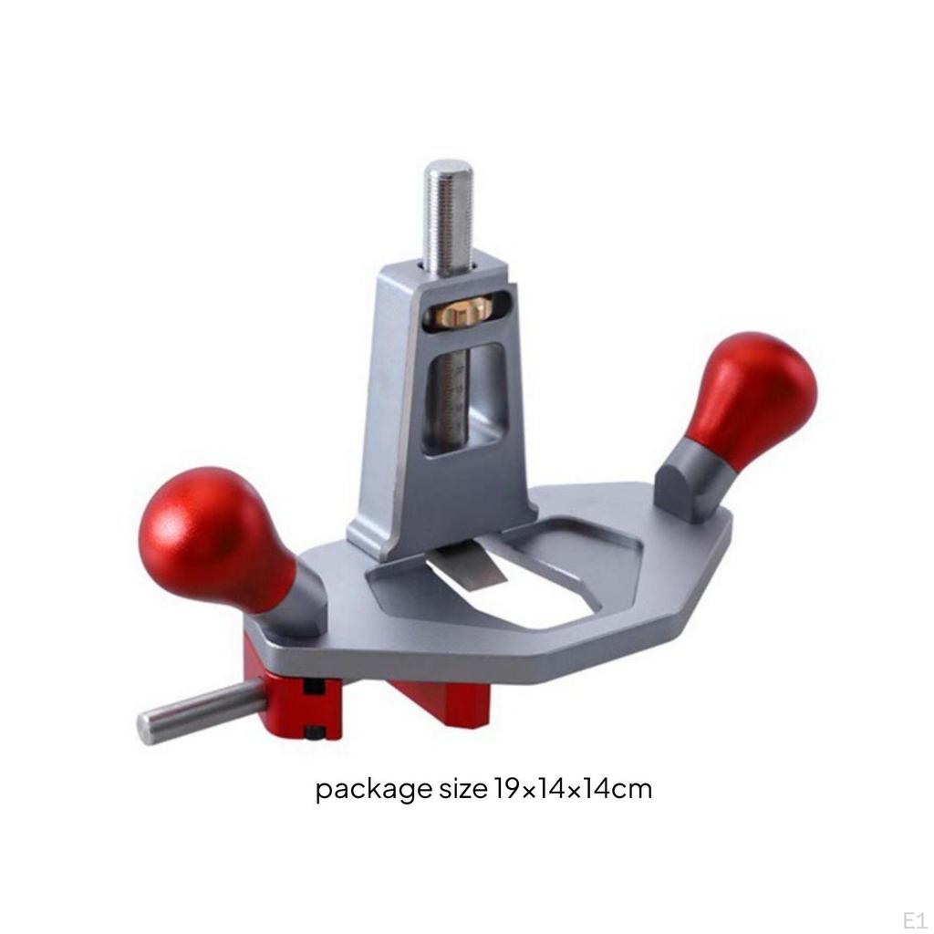 Wood Plane Flat Base Aluminum Hand Manual