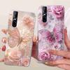 For Vivo V15 Pro Casing Soft Silicone Colorful Butterfly Cover For Vivo V 15 V15 VivoV15 Pro Fundas Capa Full Protective Case