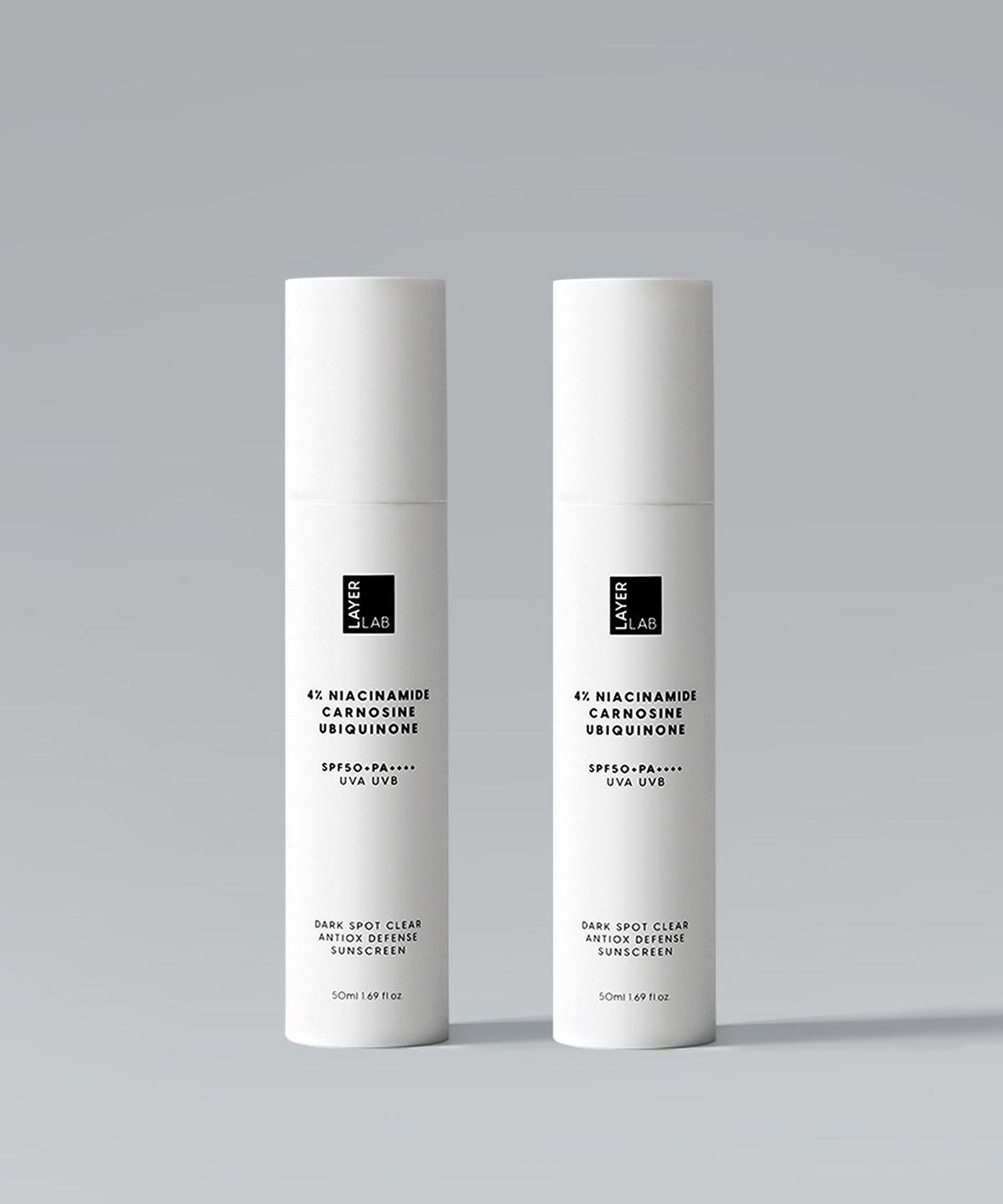 [Melasma Improvement/Mineral Sunscreen] Triple Clear Sun Cream 50ml x 2