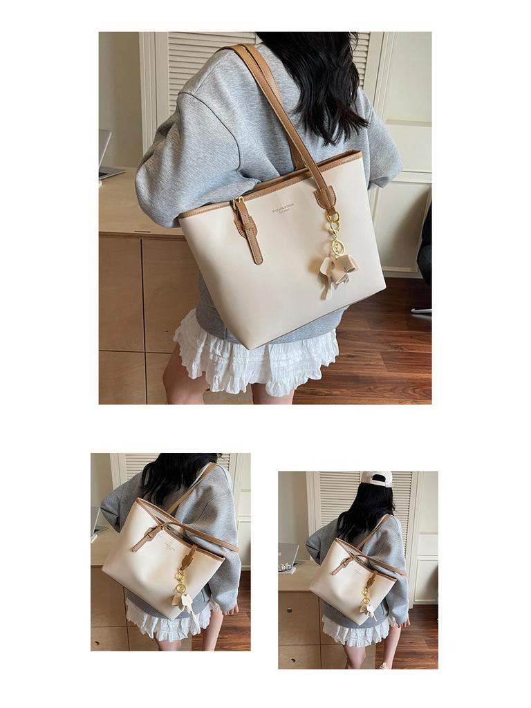 Damen 2025 Schulter-Tragetasche mit großem Fassungsvermögen