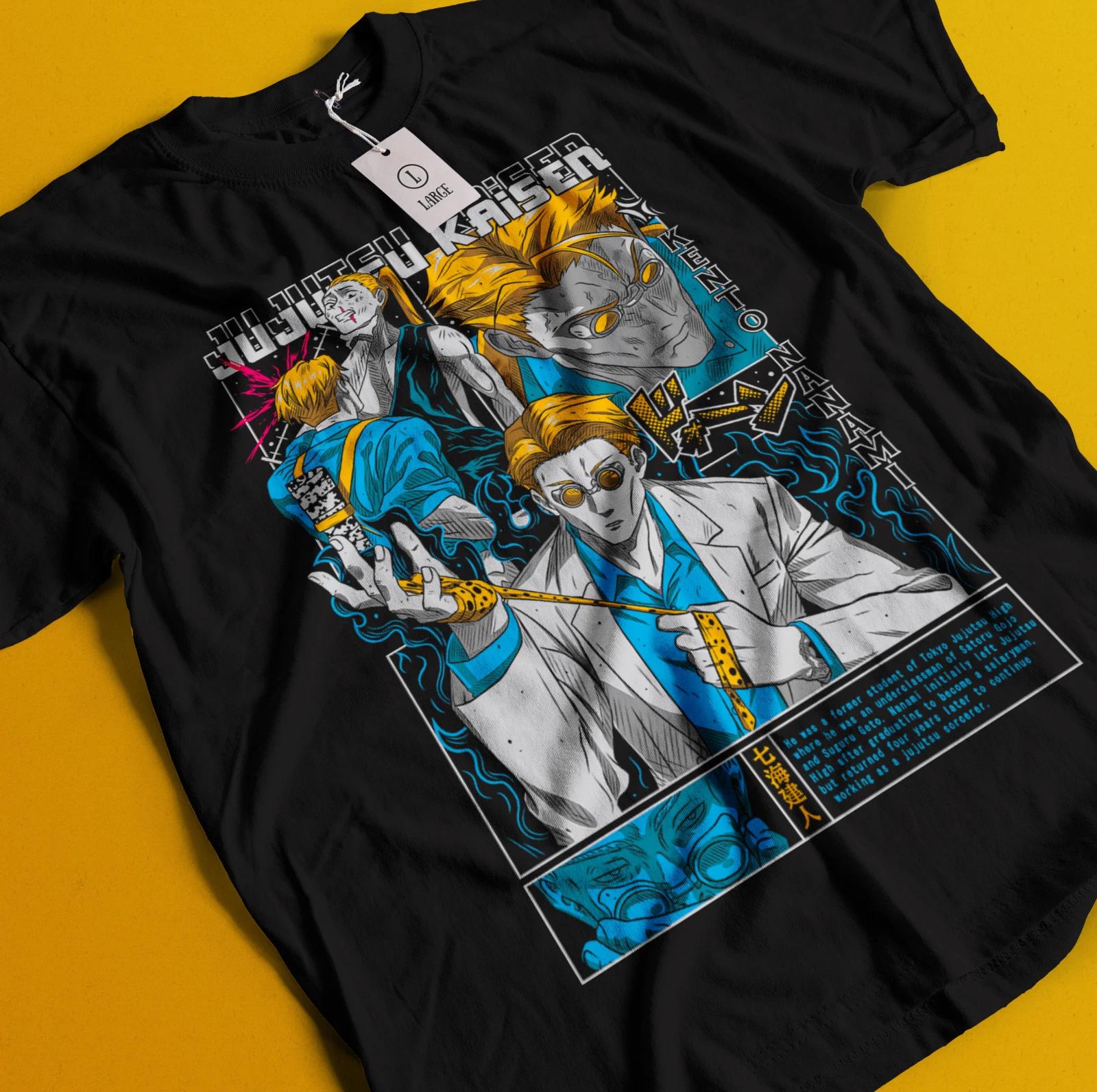 Рубашка Орихиме Иноуэ Bleach Аниме Футболка Айзен Футболка Ичиго Банкай Игвах Футболка 2XL