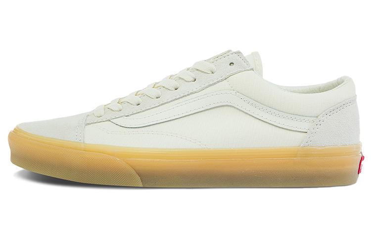 Кроссовки Vans Скейт-кроссовки Белый Коричневый VN0A54F6A9E 40.5
