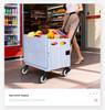 Aluminum Alloy Folding Lightweight Shopping Cart Trolley