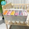 Baby Crib Hanging Storage Basket & Diaper Organizer