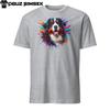 Buntes Berner Sennenhund Unisex T-Shirt Herren Damen Tees Top | Lebendiges Design Tee für Hundeliebhaber