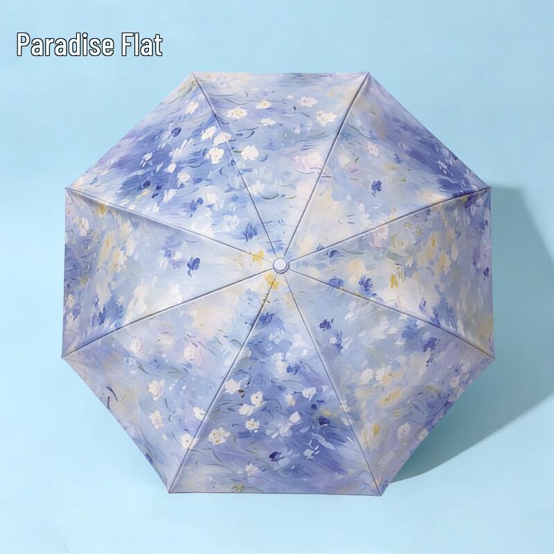 Heavenly Umbrella Compact Floral Sun/Rain Pocket Umbrella