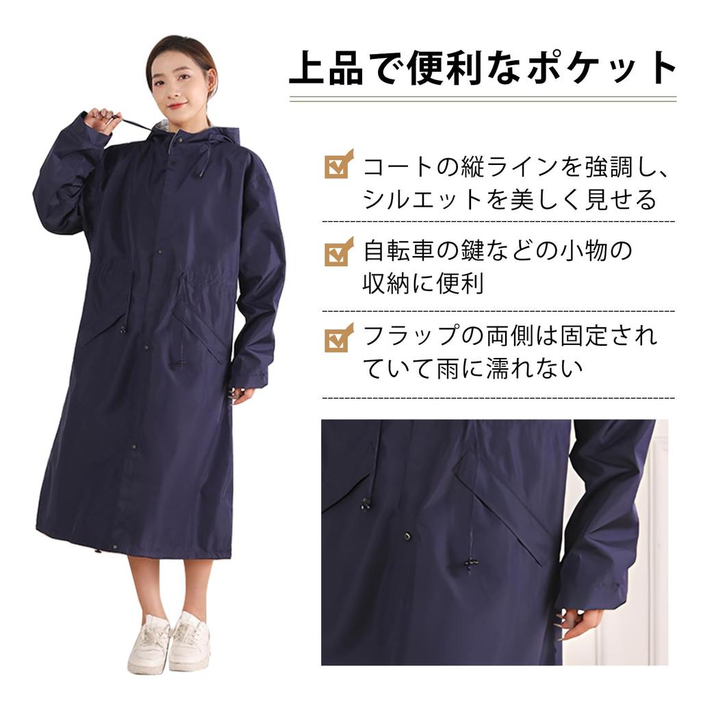 Raincoat for Women and Rain Backpack Rain Ultra Quick Unisex [Qucover] Cycling, Men, Poncho, Compatible, Gear, School, Work, Travel, Waterproof,