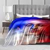 "Colorful Abstract Portrait Blanket" for All Seasons Blanket Lunch Break Throw Gift