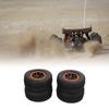 4pcs Short Course Truck Tires 12mm Hex RC Short Course Truck Rubber Wheel for   Slash for HPI
