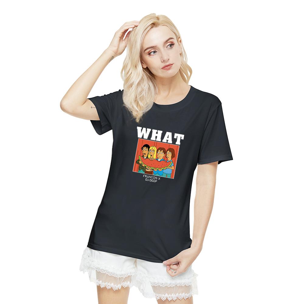 Buy Fashion Cartoon Print T-shirt Women 