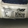 New Balance U420NK Wildleder Nylon Sneaker 23.5 UK5 US5.5 Marine Schwarz(GEBRAUCHT)
