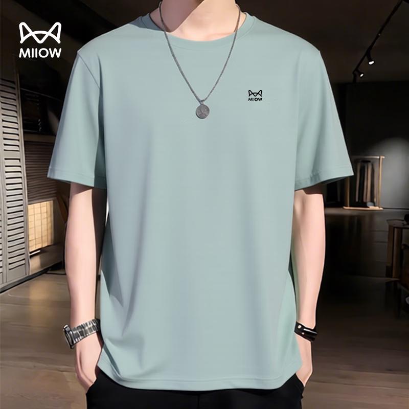 

MiiOW Men s Ice Silk Quick-Dry Sports T-Shirt 3XL