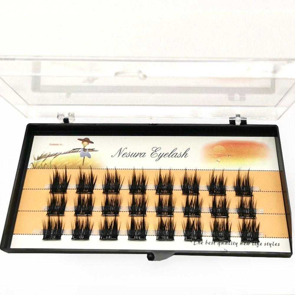 Litte Devil Cluster Eye Lashes Segment Lashes Individual Eyelashes Dramatic Thick False Eyelash