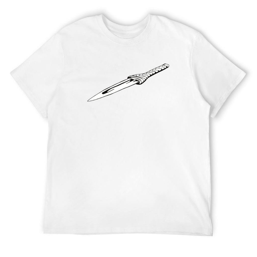 Vinland Saga Thorfinn Knife T-Shirt Summer Clothes Anime Figures Baggy Shirts Custom T-shirts Mens Fashion