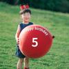 36" Colorful Red Balloon for Baby’s First Birthday Decoration & Outdoor Photo Props