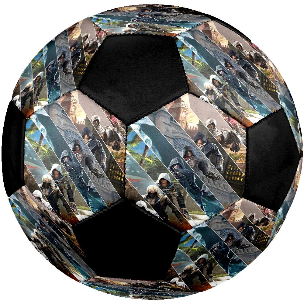 Assassin's Creed Theme Size 5 Soccer Ball, Suitable for Both Indoor and Outdoor Matches, a Gift Suitable for Everyone.