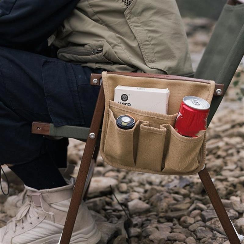 Campingstuhl Armlehnen Organizer 1 Stück Hängende Aufbewahrungstasche Multifunktionale Seitentasche Für Outdoor-Ausrüstung Zubehör Zubehör