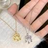 Ping An Women's Chinese-Style Longevity Clavicle Necklace - Elegant Luxury Accessory