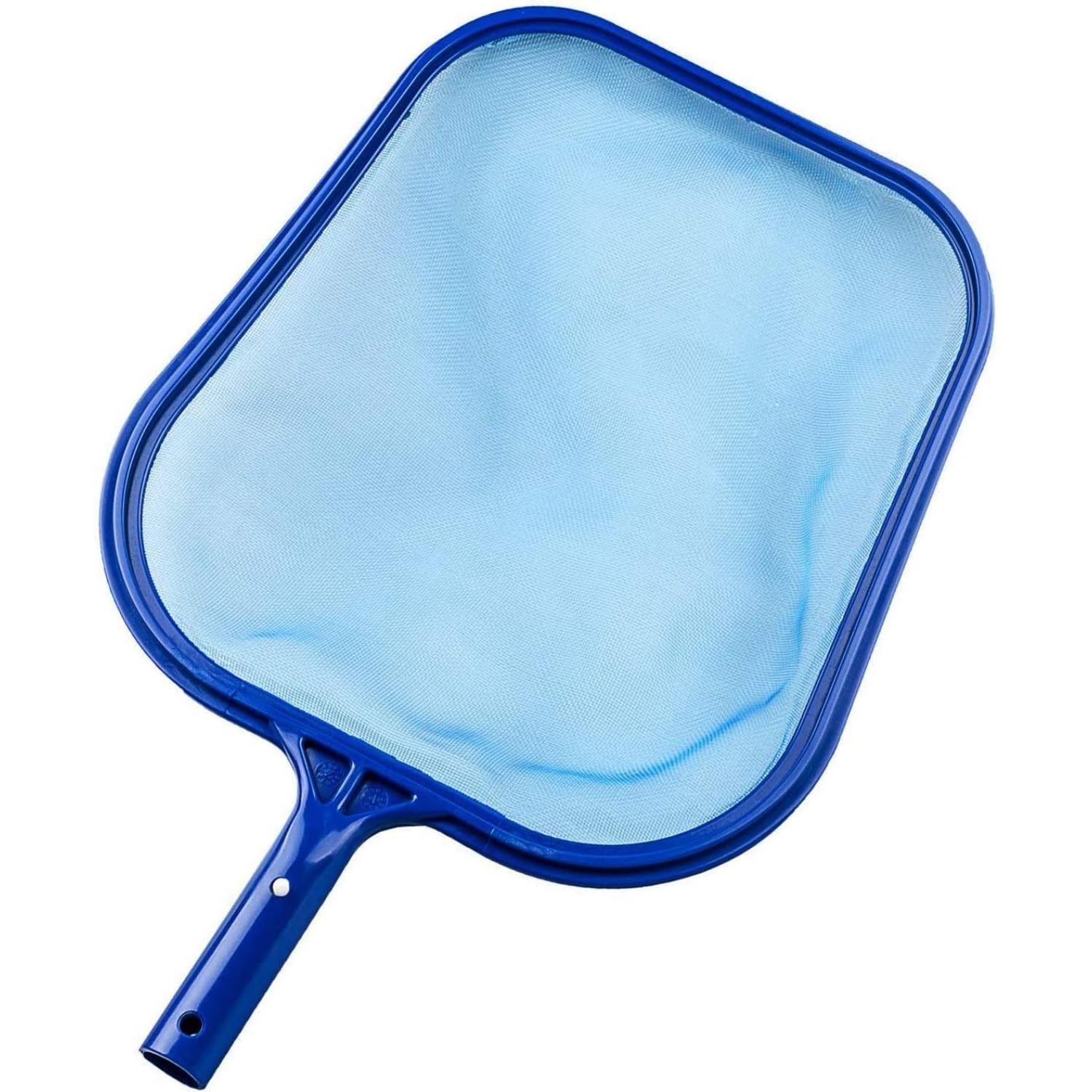 Swimming Pool Nets, Professional Cleaning Pool Rakes/Fine Mesh Leaf Skimmers Rake Net for Removing Debris синий