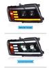 LED Projector Headlight Assembly with Flowing Turn Signal for Patrol Y61 (05-22 Models)