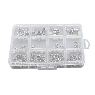 120pcs Dreadlocks Beads Vintage Hair Braid Rings Alloy Cuffs Braiding Hair Accessories for Jewelry