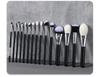 15-Piece Professional Makeup Brush Set for Artists and Schools with Detail Concealer Brush