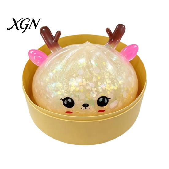 Christmas Stocking Stuffers Soft Squeeze Toy for Stress Relief, Anxiety Sensory Fidget Hand Therapy Fidgets Adults Kids, Exercise Tool Kneading