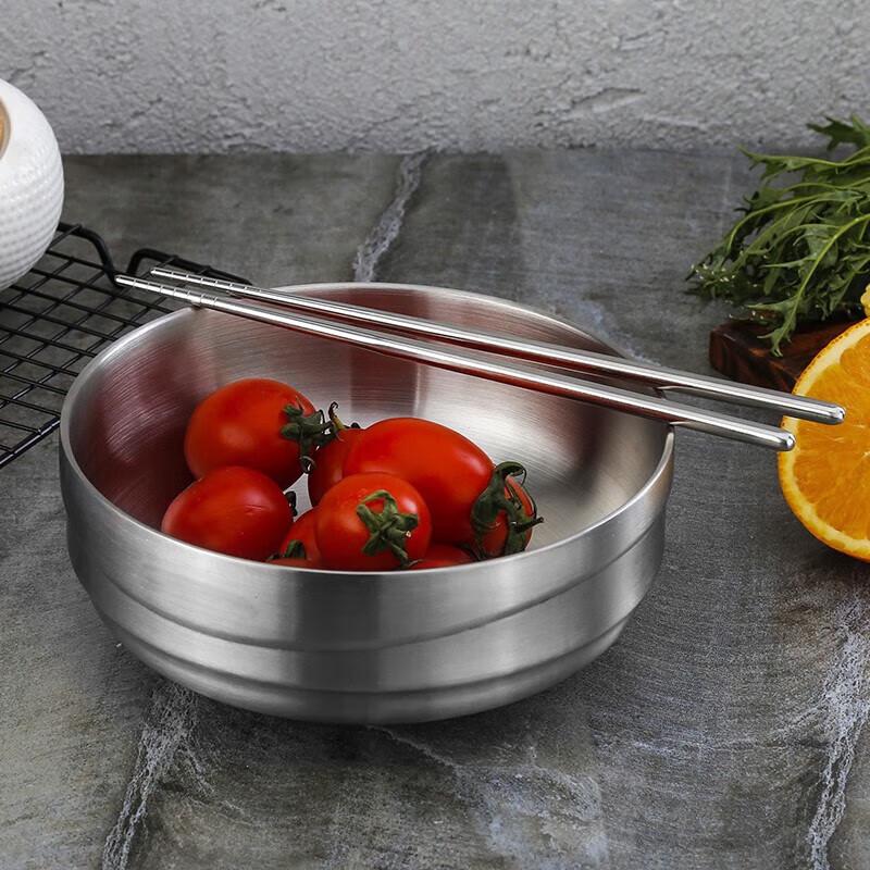 Chu Rong 304 Stainless Steel Double Wall Insulated Bowl