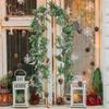 Green Vines Decorations Adjustable Garland Decor 5.9inch Holiday Indoor Mantle Decor For Family Home Indoor Outdoor Farmhouse