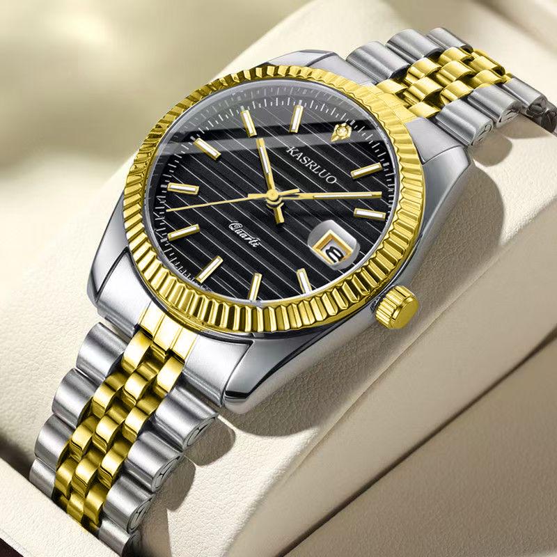 Casaro Watch Men'S Watch Fashion Business Quartz Watch Men'S Watch Calendar Luminous Source