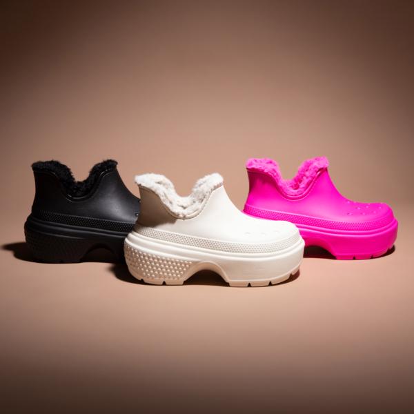 Crocs Unisex Stomp Lined Shorty Boots 2 Types 210673 0ji Other Crocs Sandals Slippers Gibbitz Boot Fur