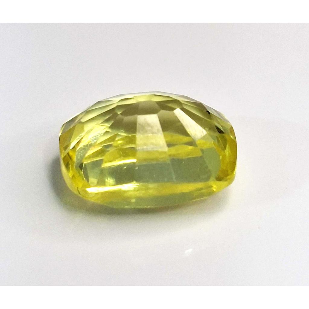 Cushion Cut Natural Yellow Sapphire 6-8 Ct Beautiful Certified Loose Gemstone