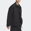 Adidas M Fustl Jkt11 Logo Sports Casual Polo Jacket Men Jacket Black JE3684