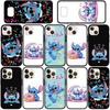 For Samsung Galaxy S25 S24 S23 S22 Ultra FE Plus A17 A37 A57 A56 A55 A06 A16 A15 A36 A26 A35 A05 A25 A54 S8 Phone Case Lilo Cartoon Stitch Lovely Cute
