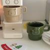 Creative Stacked Cups Keluo Ceramic Mugs Easy Storage Water Cups Breakfast Milk Cups Home Gift Cups