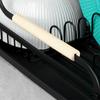 Large Drainer for Dishes, Plates, Cutlery, 2-tier, Black